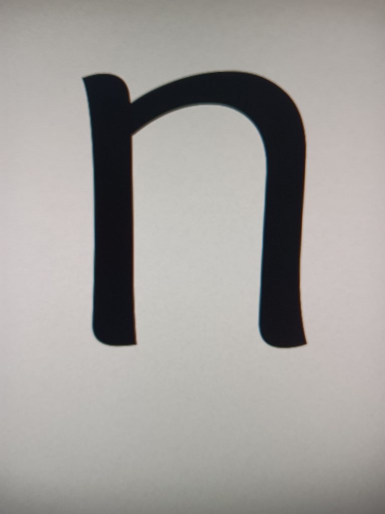 Letter n