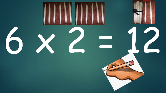 Multiplying 6 by 2
