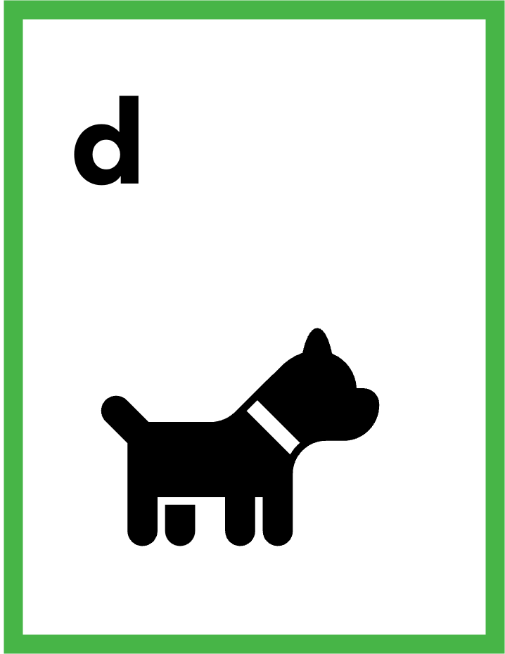 d is for dog