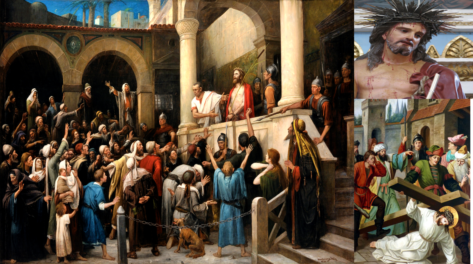 Good friday passion with songs