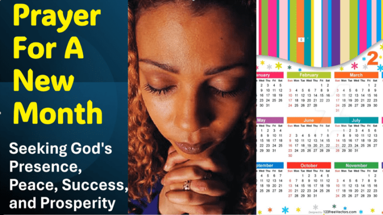 Prayer for a new month