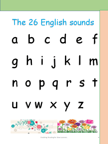 Mastering the Alphabet 1 Enabling Reading for Slow Learners