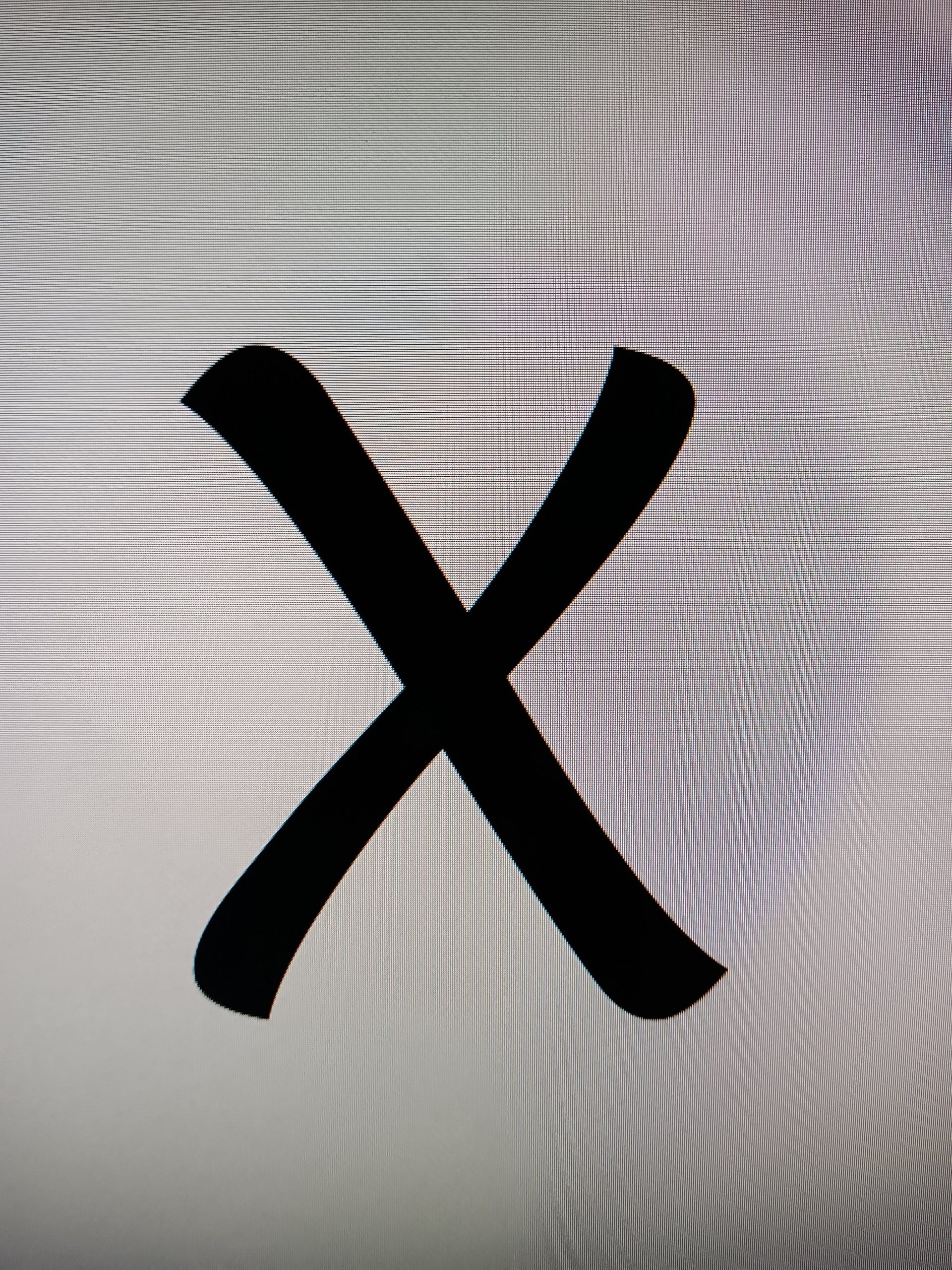 Letter x