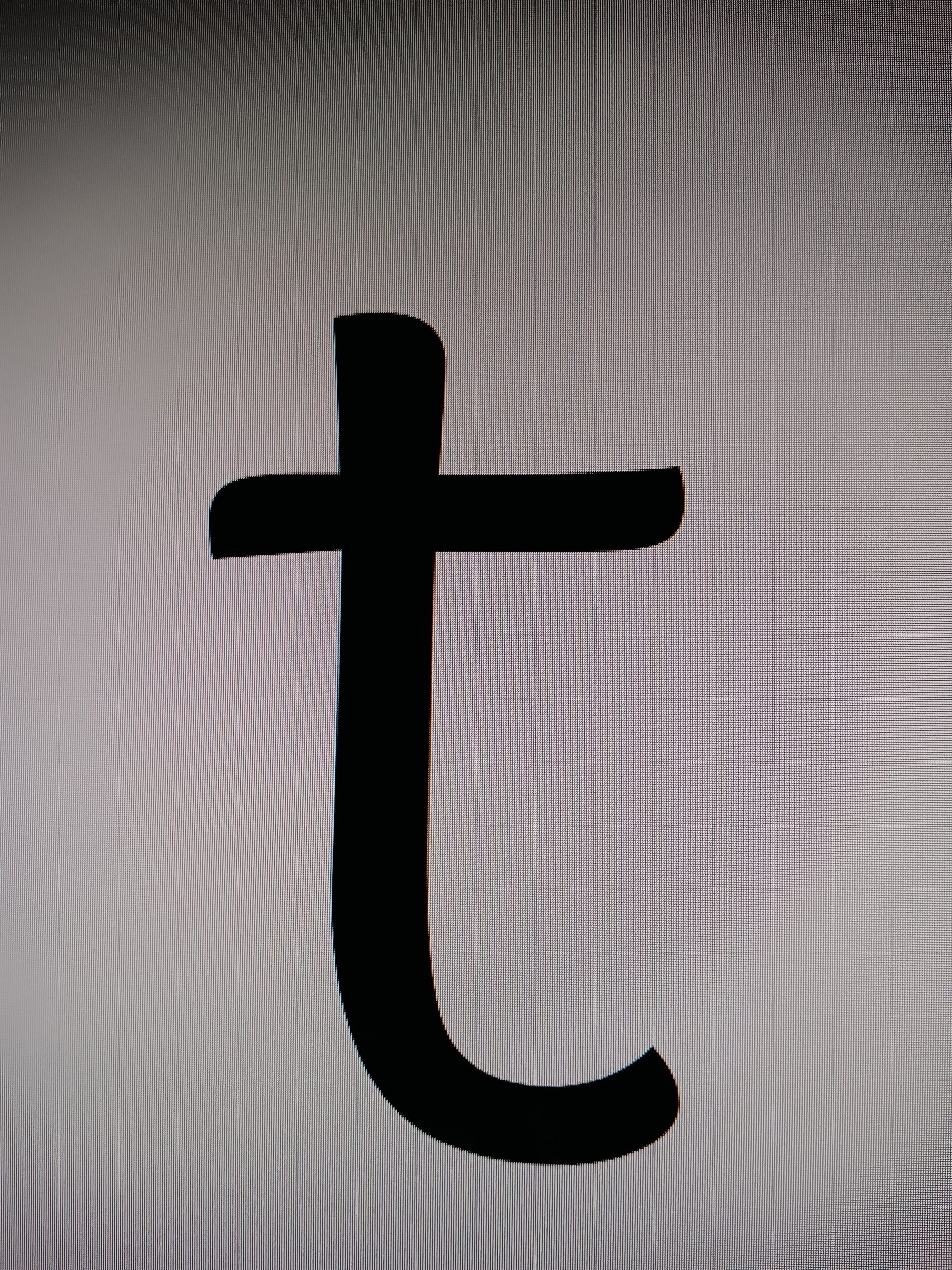 Letter t