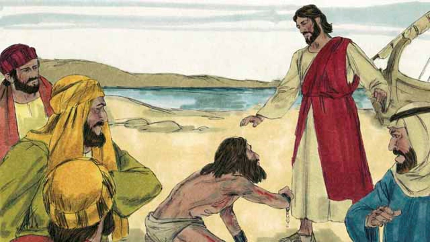 Jesus drives out the demon. Tenth Sunday in Ordinary Time Year B 