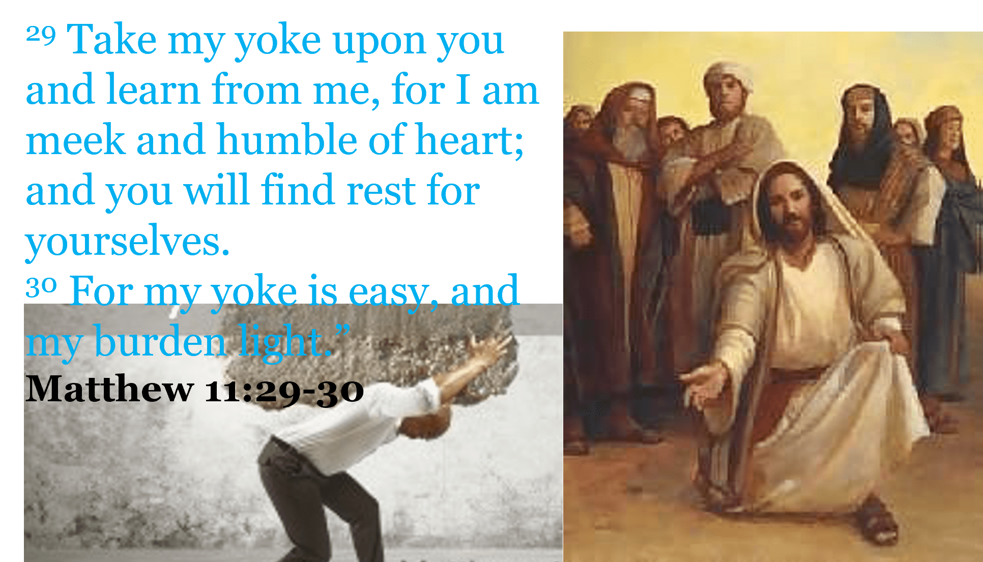 Come to me all you who labor