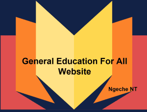 Education For All Website And Store.